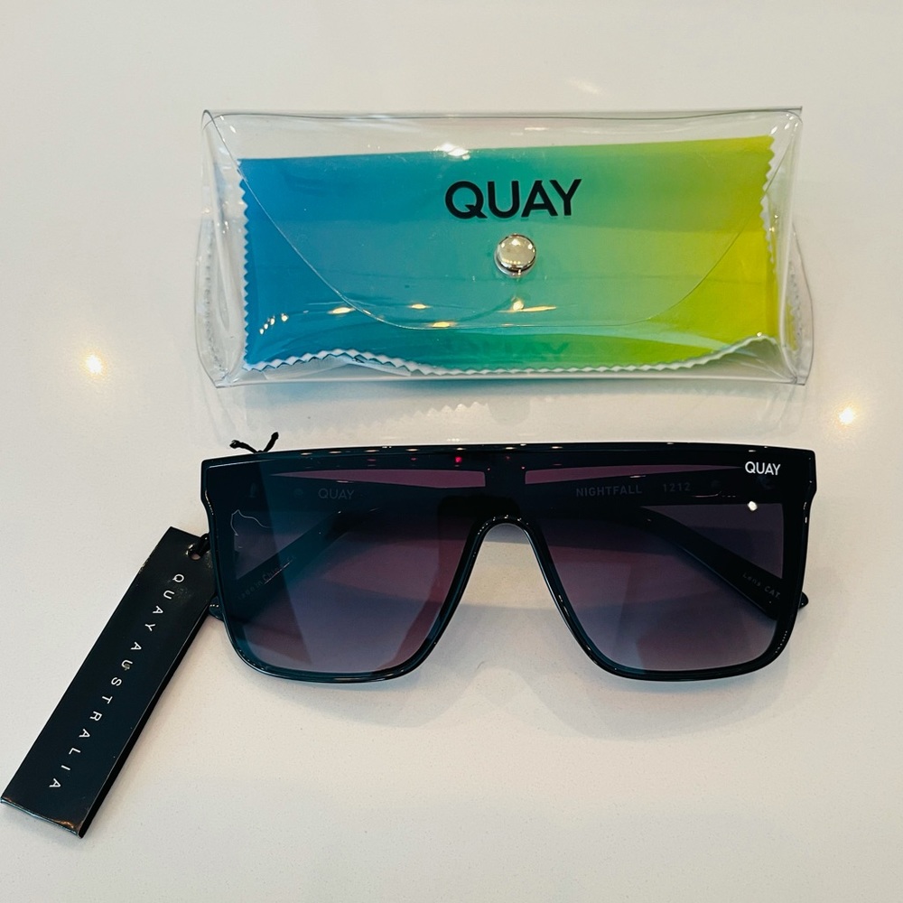 QUAY Nightfall Polarized Sunglasses- NEW